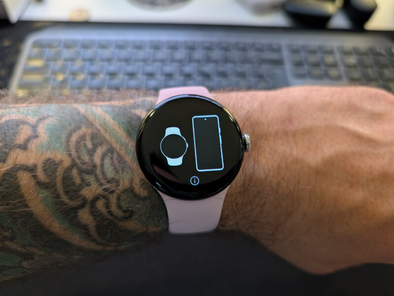 Einrichtung der Google Pixel Watch 3